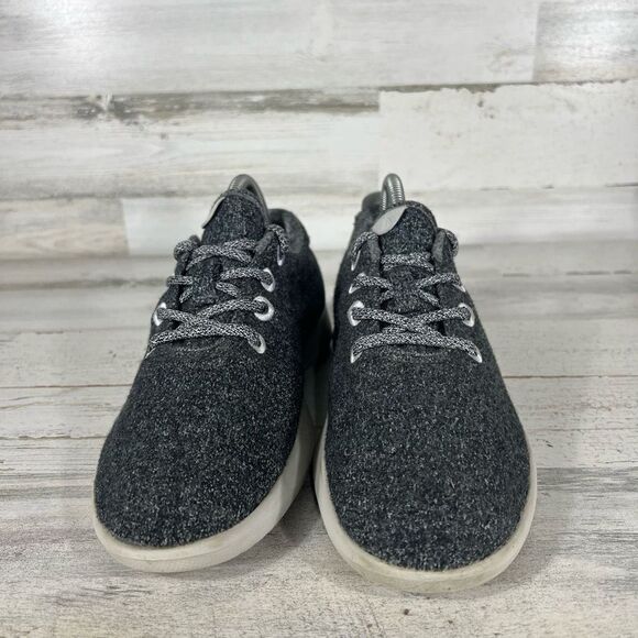Allbirds Womens 8 Wool Runners Sneakers Heather Gray‎ White Soles Size 9 - Picture 4 of 9